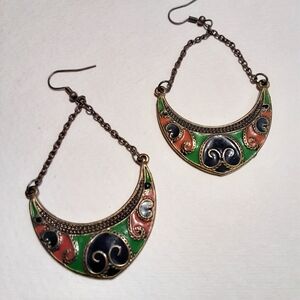 Crescent Shaped Earrings
